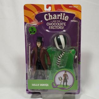 Charlie And The Chocolate Factory Action Figures From The 2005 Motion Picture.