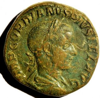 Gordian Iii 238 - 44 Ad - Ae Sestertius - Rome Ric 306a