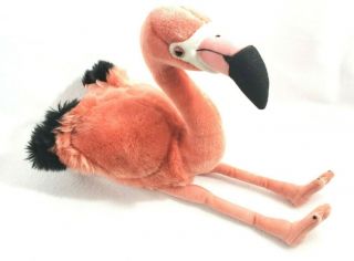 Fao Schwarz Flamingo Plush Stuffed Animal Fao Stamp 14 " Toys R Us
