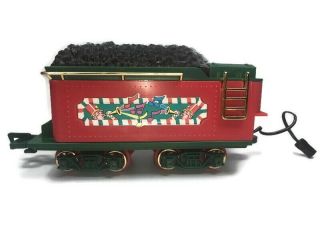 Vintage Bright Train Musical Christmas Express Coal Tender Car Only Plays