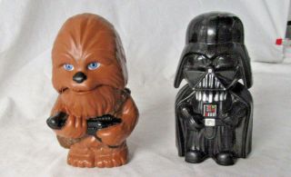 Star Wars Le - Chewbacca And Darth Vader Character Flashlight