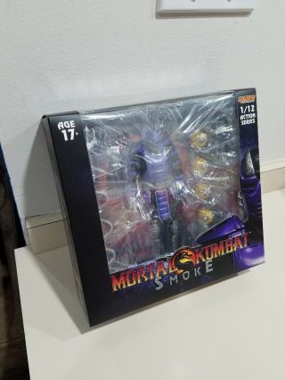 Storm Collectibles Mortal Kombat Cyber Ninja Smoke 2019 Nycc Exclusive
