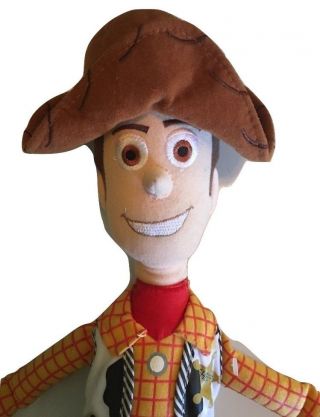 Toy Story Woody Disney Doll Large 21 " Sheriff Cowboy Plush Stuffed Andy