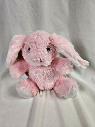 Plush Easter Bunny Rabbit Pink 6 " Dan Dee Stuffed Animal