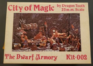 Dragon Tooth City Of Magic The Dwarf Armory (dungeons & Dragons,  Wargames,  Etc. )