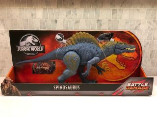 Jurassic World Battle Damage Spinosaurus Walmart Excl In Hand Ships Same Day