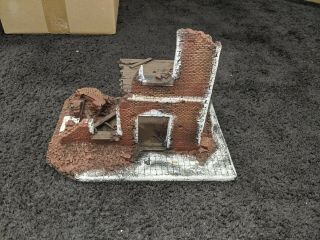 Conte Wwii D - Day Playset 1 Hold Until Relieved Ruined Building Only