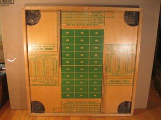 Rare Vintage Carrom Baseball Football Two Sided Rare Wooden Sp Board Game