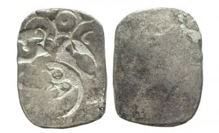 Ancient Archaic Punch Marked Dih Hoarde Kosala Janapada C.  525 - 465 Bc Silver Pmc