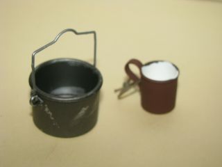 1/6th Scale World War 2 Russian Army Cooking Pot And Mug