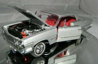 Franklin 1963 Chevy Impala Ss 1:24 Die Cast Model Rare Ss Coupe W/ Hang Tag