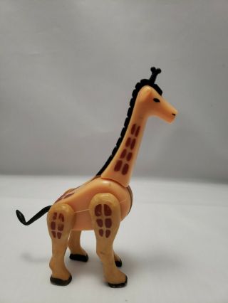 Fisher Price Little People Vintage Circus Zoo Train Adult Giraffe Toy Animal Euc