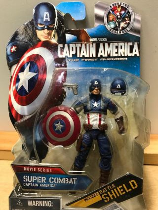 Combat Cap 07 Captain America First Avenger Marvel Mcu 