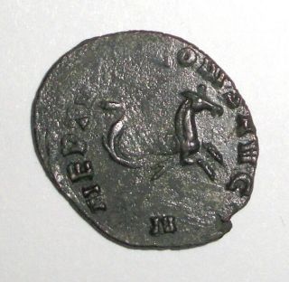 Ancient Roman Empire,  Gallienus,  253 - 268 Ad.  Ae Antoninianus.  Hippocamp