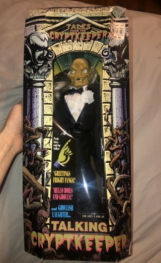 Tales From The Crypt 12 " Talking Cryptkeeper Doll Figure