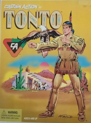 1998 Captain Action - The Lone Ranger ' s Sidekick Tonto by Playing Mantis 2