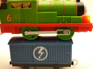 Light - Up Percy Thomas & Friends Trackmaster Motorized Train 2012 Mattel