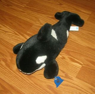Sea World Killer Whale Shamu Orca Plush Stuffed Animal Toy 14 " Seaworld