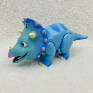 Pbs Kids Dinosaur Train Interactive Talking Tank The Blue Triceratops