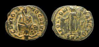 Pcc Maximinus Ii.  Ad 310 - 313.  Æ (16mm,  1.  4 G).  ‘persecution’ Issue.  Antioch