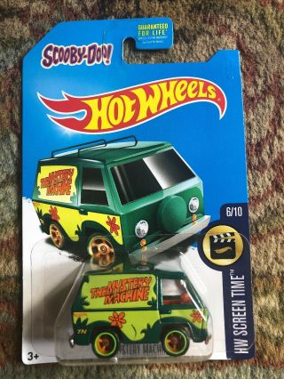 Hot Wheels 2017 Treasure Hunt - The Mystery Machine Scooby Doo
