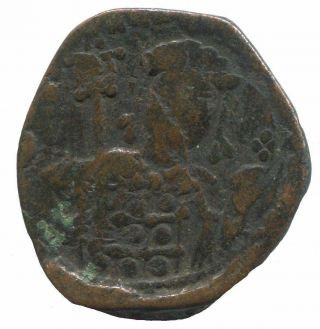 BYZANTINE Michael VII 1071 - 1078 AD AE Follis 7,  3g/26mm SAV1034.  10 2