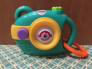 Fisher Price Growing Baby Animal Sounds Camera - Developmental Toy,  Cbj34