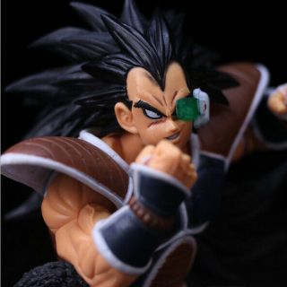 Anime Dragon Ball Z Saiyan Son Goku Brother Raditz Statue Pvc Figures Models