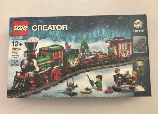 Lego 10254 Creator Winter Holiday Train Christmas Gift Set.  Retired.