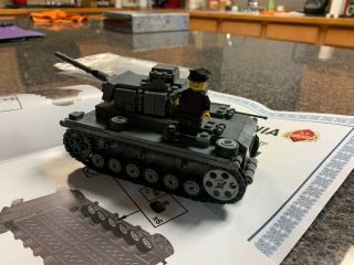 Brickmania - Panxer III German Medium Tank - Custom LEGO 3