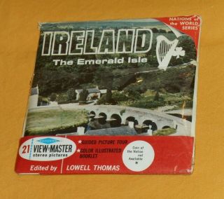 Vintage Ireland The Emerald Isle View - Master Reels Packet With Booklet