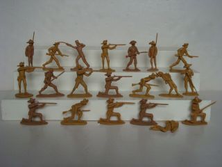 Barzso Churubusco / Mexican War / Mexican Militia / 20 In All 13 Posees