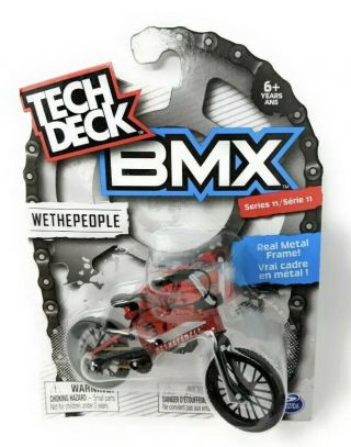 Tech Deck Bmx Bike Wethepeople Series 11 Finger Trick Spin Master