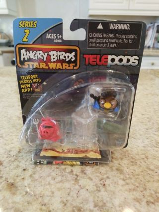 Hasbro Angry Birds Star Wars Telepods Series 2 Lando Calrissian And Royal Guard