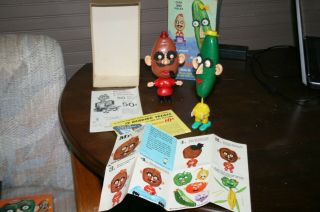 Hasbro Cooky The Cucumber & Mr.  Potato Head 1966,  Instructions 2052