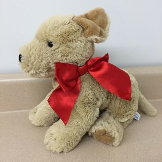 Melissa & Doug Princess Soft Toys Lab Puppy Dog Plush Stuffed Animal Red Bow Ar6