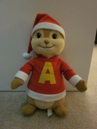 Alvin & The Chipmunks 12 " Plush - Sings Christmas Don 