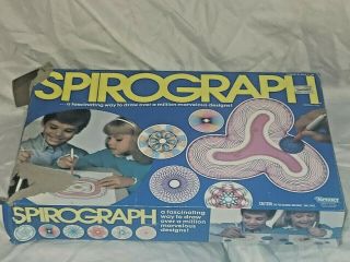 1986 Spirograph Design Toy Set Kenner 100 Complete