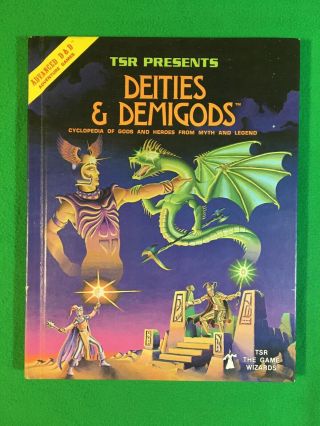 Advanced Dungeons And Dragons Deities & Demigods - Cthulhu Melnibonean 144 Pages