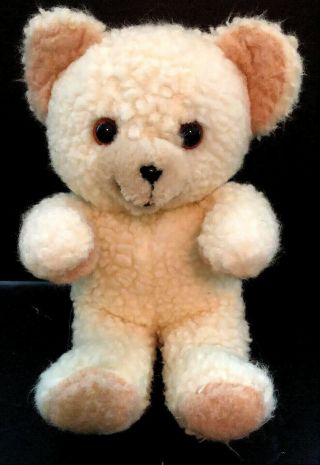 Vintage Snuggle Plush Bear 9” Fabric Softener Soft Doll Teddy
