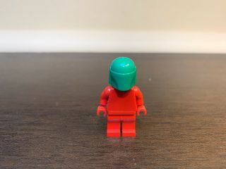 Authentic Lego Star Wars Green Prototype Boba Fett Minifigure Helmet Rare