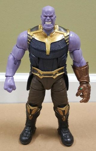 Marvel Legends.  Thanos Baf Mcu Avengers Infinity War Gauntlet Loose