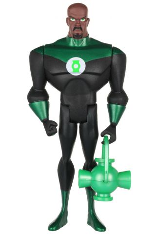 Justice League Unlimited Green Lantern John Stewart Metallic Figure Dc Jlu