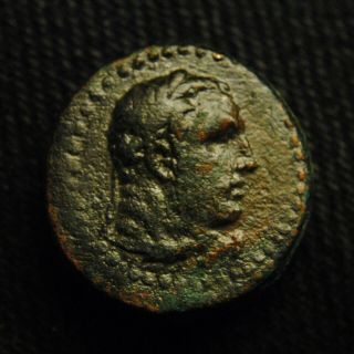 Æ17 Lydia Sardes Bust Of Herakles Rv ΣaΡΔianΩn Apollo 7.  48 Gram 16 - 7mm Ad 14 - 37