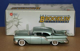 Brooklin 163 1:43 1957 Oldsmobile Eighty - Eight 4d Hardtop Jade Mib Db