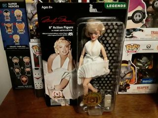 Mego Marilyn Monroe In White Dress The Seven Year Itch Action Figure 8 " 5888