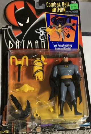 Kenner Batman Animated Series Action Figure Combat Belt Batman 1992 Read