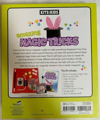 Spice Box Kits For Kids Magic Tricks Book and Kit 2