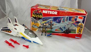 Vintage 1987 Kenner Mask Meteor Vehicle W/ Figure & Box Complete