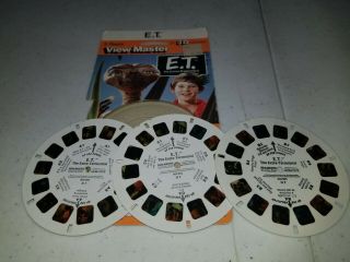 Vintage View Master Reels In Color - E.  T.  The Movie